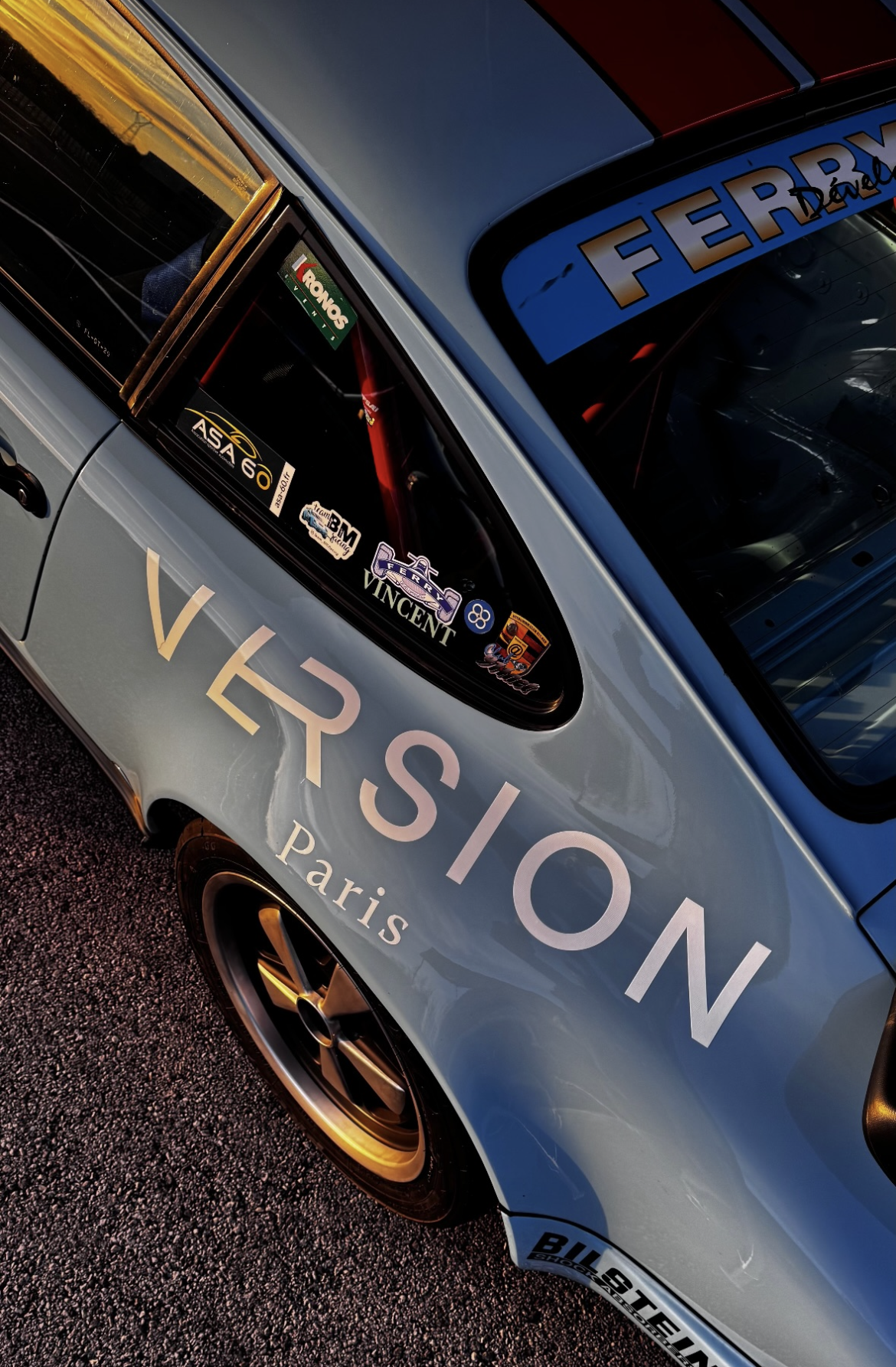 Version Watches sur les circuits : sponsor officiel du pilote Vincent Pasquié à la Ferdinand Cup