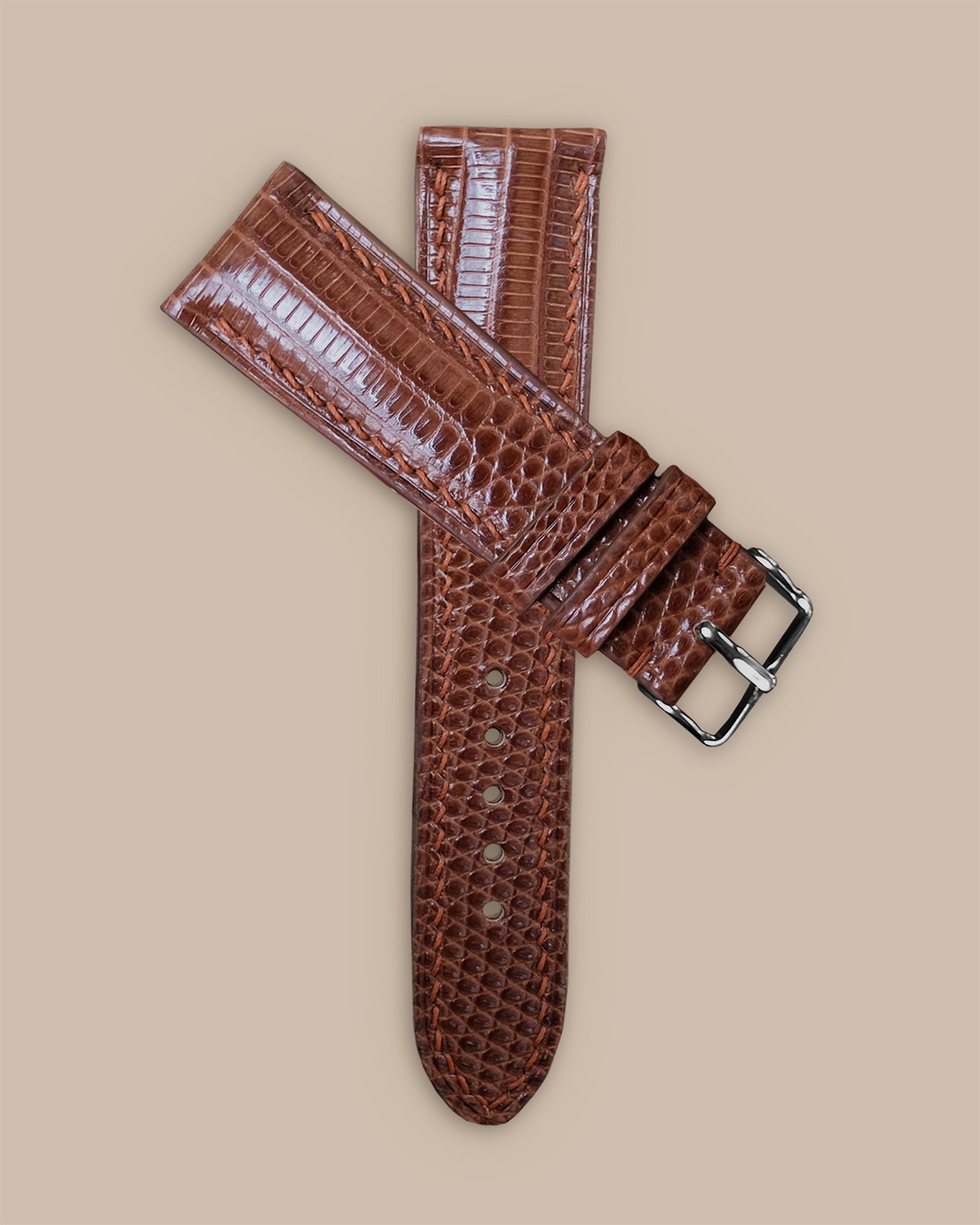 Bracelet Cuir Noisette